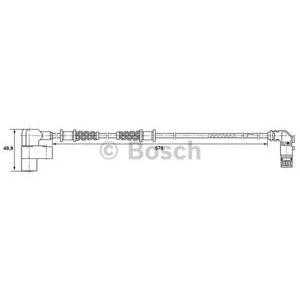 датчик abs BOSCH 0 265 006 368 