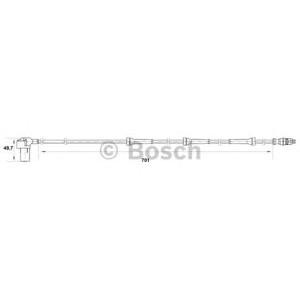 датчик abs BOSCH 0 265 006 384 