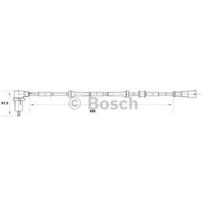 датчик abs BOSCH 0 265 006 400 