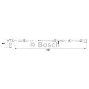 датчик abs BOSCH 0 265 006 458 