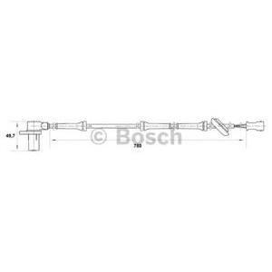 датчик abs BOSCH 0 265 006 569