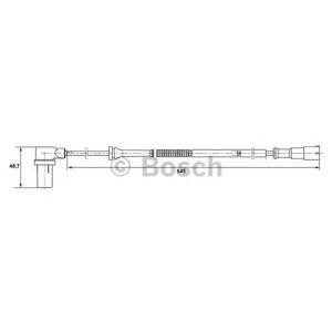 датчик abs BOSCH 0 265 006 594