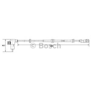 датчик abs BOSCH 0 265 006 659 