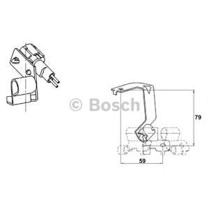 датчик abs BOSCH 0 265 006 671