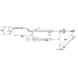 датчик abs BOSCH 0 265 006 674 