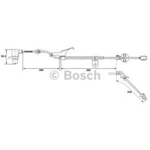 датчик abs BOSCH 0 265 006 675 