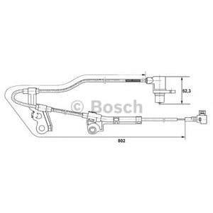 датчик abs BOSCH 0 265 006 676 