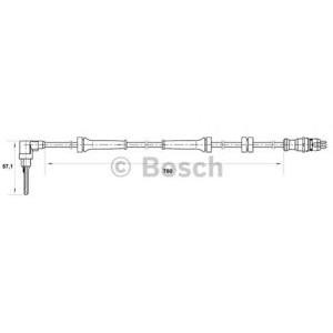 датчик abs BOSCH 0 265 007 025
