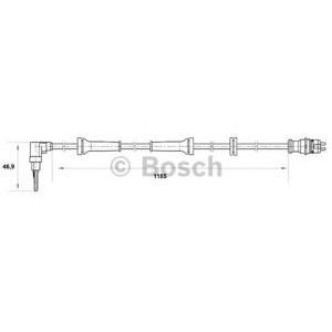 датчик abs BOSCH 0 265 007 038