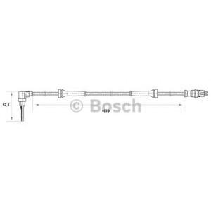 датчик abs BOSCH 0 265 007 043