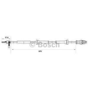 датчик abs BOSCH 0 265 007 045 