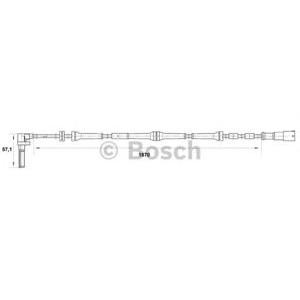 датчик abs BOSCH 0 265 007 047 