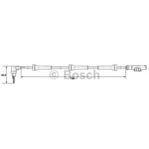 датчик abs BOSCH 0 265 007 400