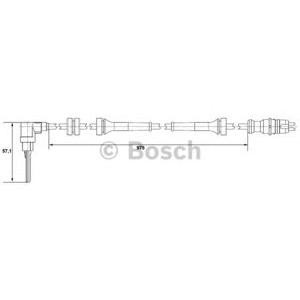 датчик abs BOSCH 0 265 007 510 