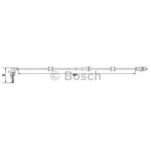 датчик abs BOSCH 0 265 007 534 