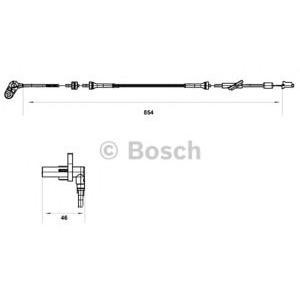 датчик abs BOSCH 0 265 007 552 