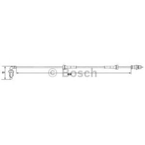 датчик abs BOSCH 0 265 007 583