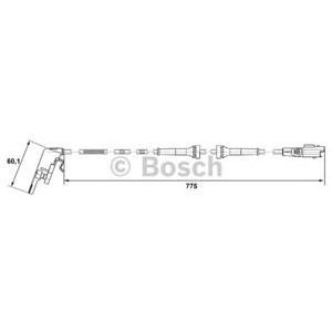 датчик abs BOSCH 0 265 007 664