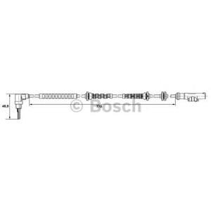 датчик abs BOSCH 0 265 007 671 