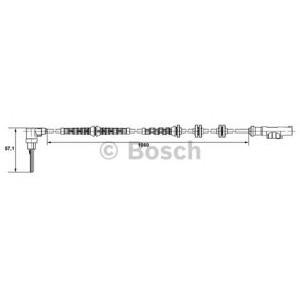 датчик abs BOSCH 0 265 007 685