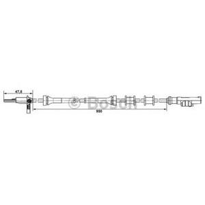 датчик abs BOSCH 0 265 007 883 