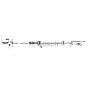 датчик abs BOSCH 0 265 007 896 