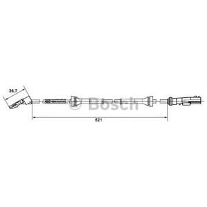 датчик abs BOSCH 0 265 007 937