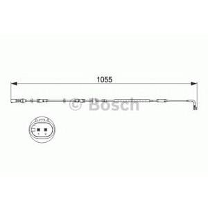 датчик, износване на накладки BOSCH 1 987 473 506