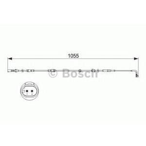 датчик, износване на накладки BOSCH 1 987 473 507 