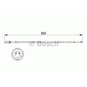 датчик, износване на накладки BOSCH 1 987 473 519 