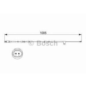 датчик, износване на накладки BOSCH 1 987 473 521 