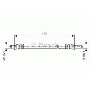 спирачен маркуч BOSCH 1 987 476 022 