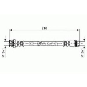 спирачен маркуч BOSCH 1 987 476 044 