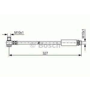 спирачен маркуч BOSCH 1 987 476 095 