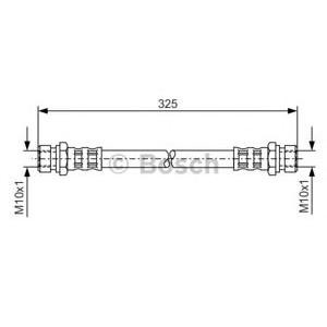 спирачен маркуч BOSCH 1 987 476 177 