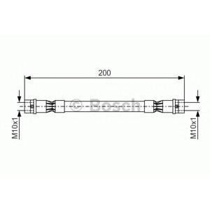 спирачен маркуч BOSCH 1 987 476 402 