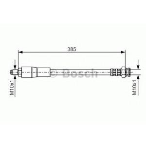 спирачен маркуч BOSCH 1 987 476 461