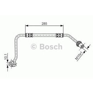 спирачен маркуч BOSCH 1 987 476 513