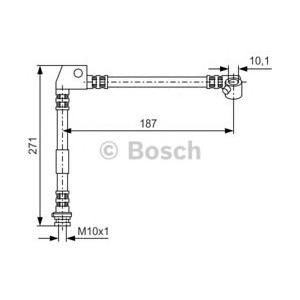 спирачен маркуч BOSCH 1 987 476 658 