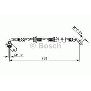 спирачен маркуч BOSCH 1 987 476 935 