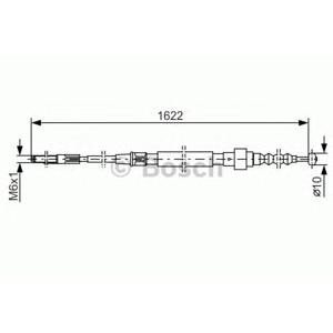 жило за ръчна спирачка BOSCH 1 987 477 167 