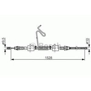 жило за ръчна спирачка BOSCH 1 987 477 178