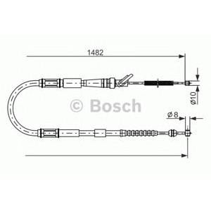 жило за ръчна спирачка BOSCH 1 987 477 319