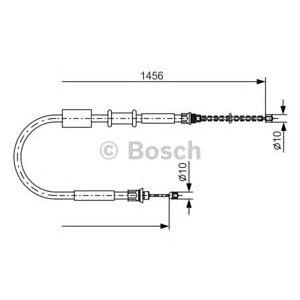 жило за ръчна спирачка BOSCH 1 987 477 384 