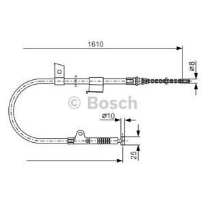 жило за ръчна спирачка BOSCH 1 987 477 399 