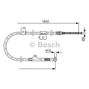 жило за ръчна спирачка BOSCH 1 987 477 405 