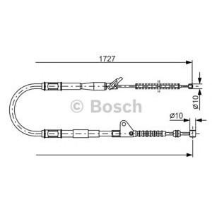 жило за ръчна спирачка BOSCH 1 987 477 410 