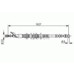 жило за ръчна спирачка BOSCH 1 987 477 415 