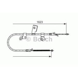 жило за ръчна спирачка BOSCH 1 987 477 544 