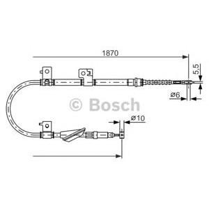 жило за ръчна спирачка BOSCH 1 987 477 602